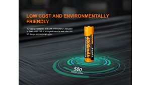 Fenix 18650 - 4000mAh - Acumulator - ARB-L 18-4000 Fenix 18650 - 4000mAh - Acumulator - ARB-L 18-4000
